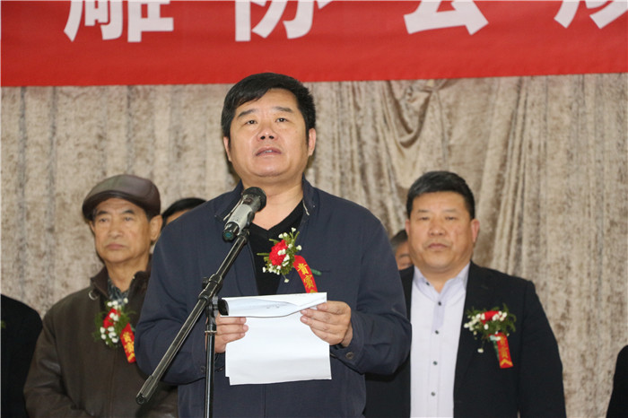 县委书记王芃致辞